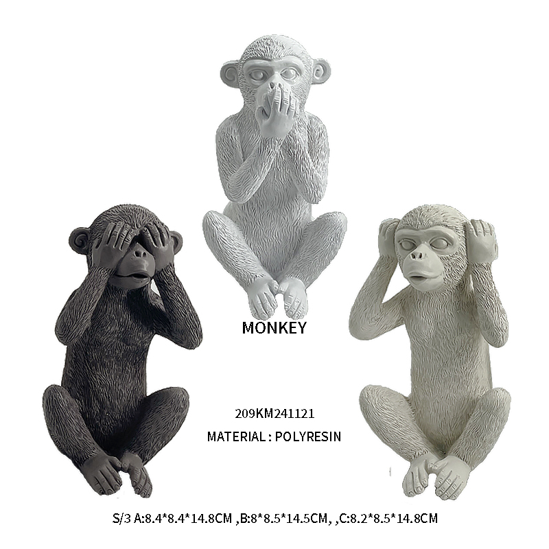 Resin animal decoration