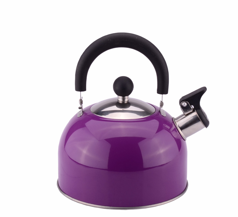 WooHao 3L stainless steel whistling kettle with belly shape