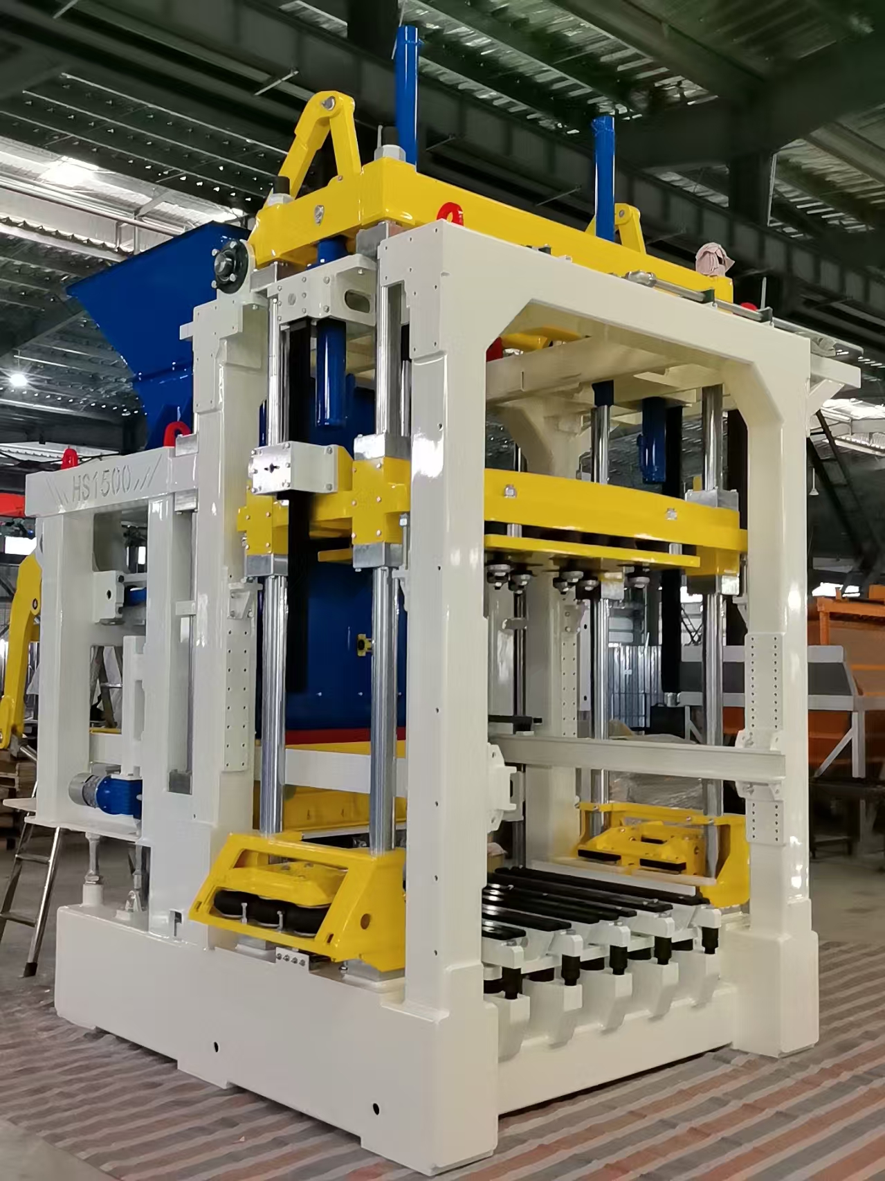 ZC1500 fully automatic brick making machien