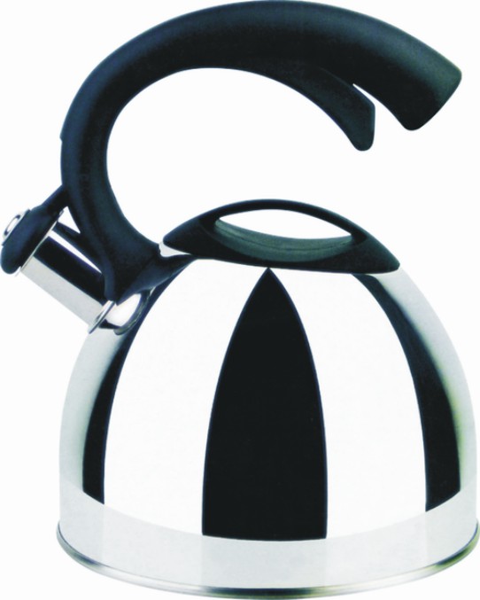 Woohao Popular woodlike handle stovetop induction capsulated kettle