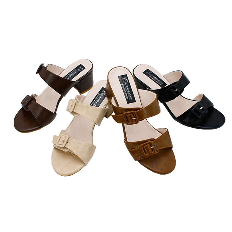Multi-color Customizable Elegant Round Toe High Heel Sandal Shoes Party and Banquet Shoes for Women