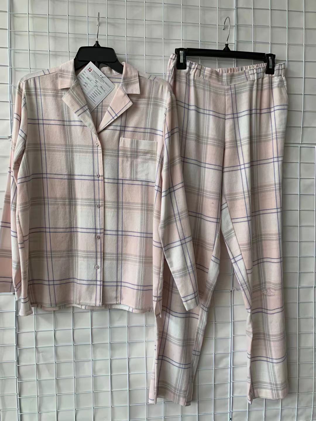 women's pyjama 100% cotton flannel