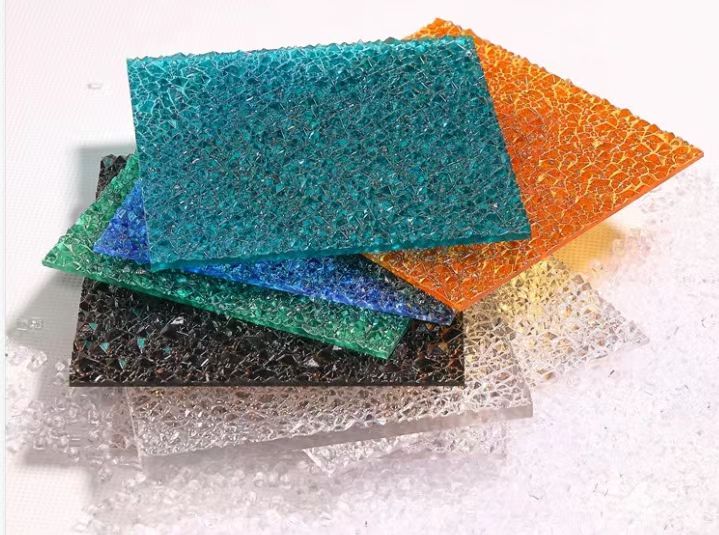 Embossed polycarbonate Sheet