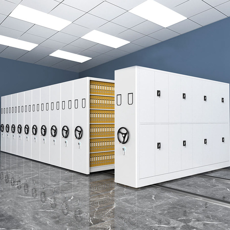 compactor mobile shelf