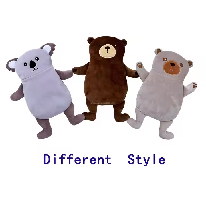 Microwave Heating Pad Stuffed Animal Moist Heat Pack Cozy Pillow Plush Heatable Warm Stuffed Animals
