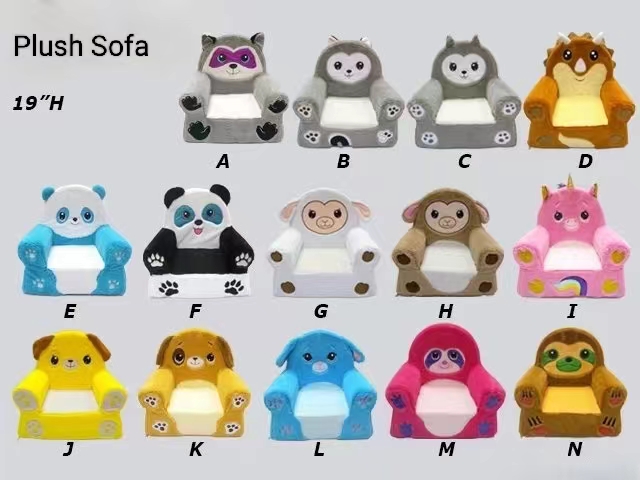 Plush sofa
