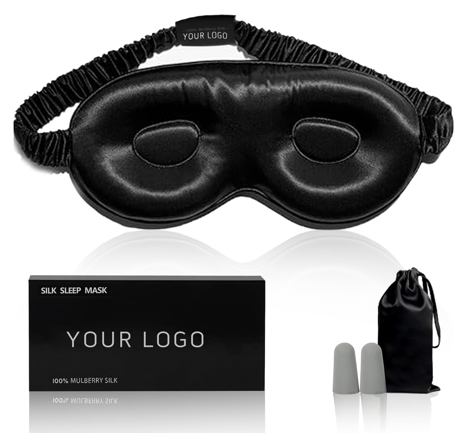 22 Momme 3D Counter Silk Eyemask