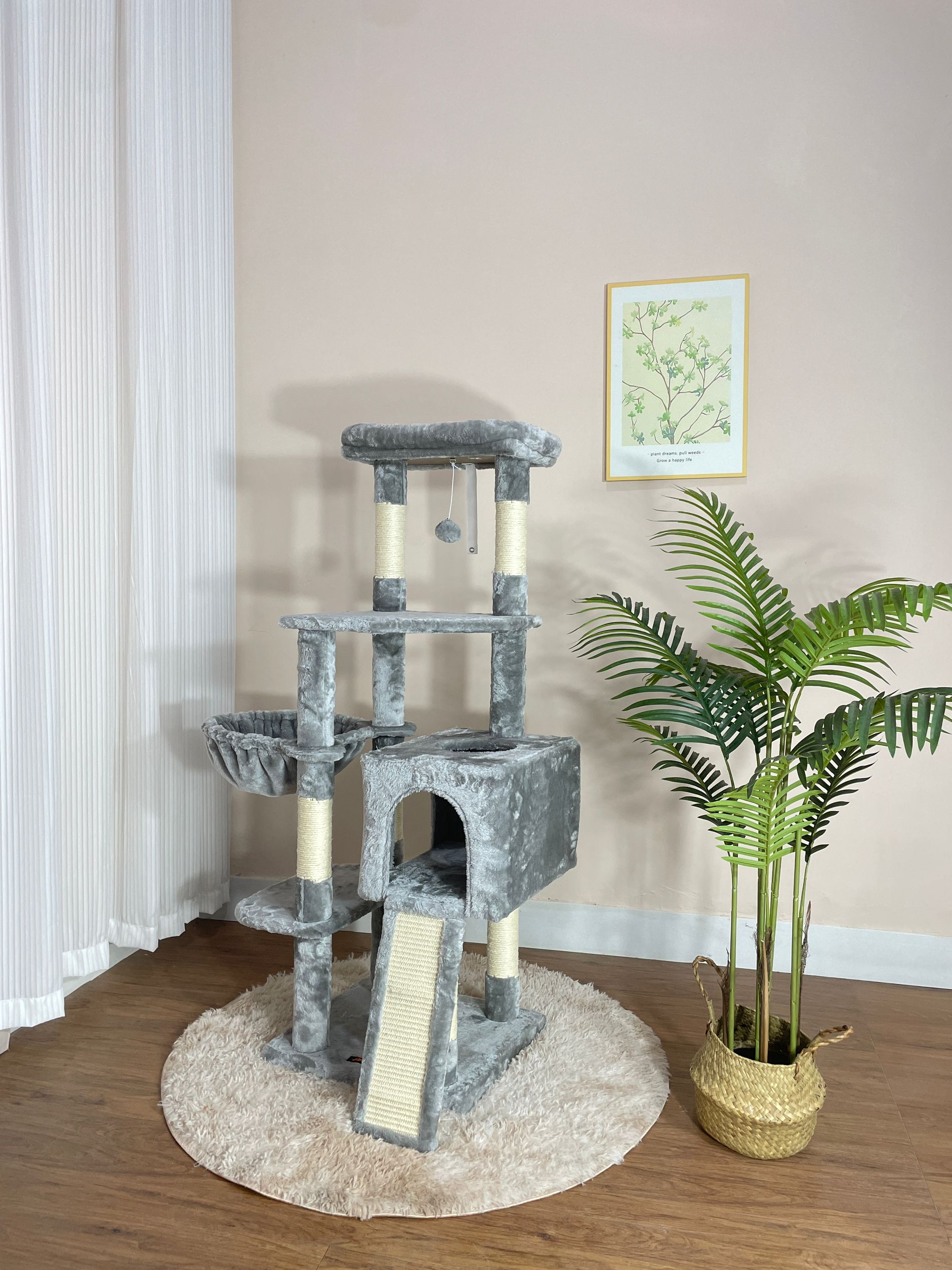 Cat tree cat toy cat scratching post