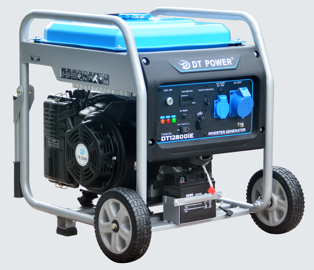 Frequency conversion gasoline generator