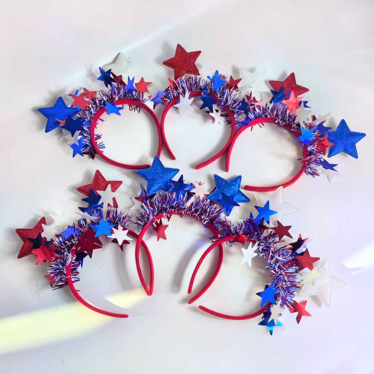 New American Independence Day pentagram headband