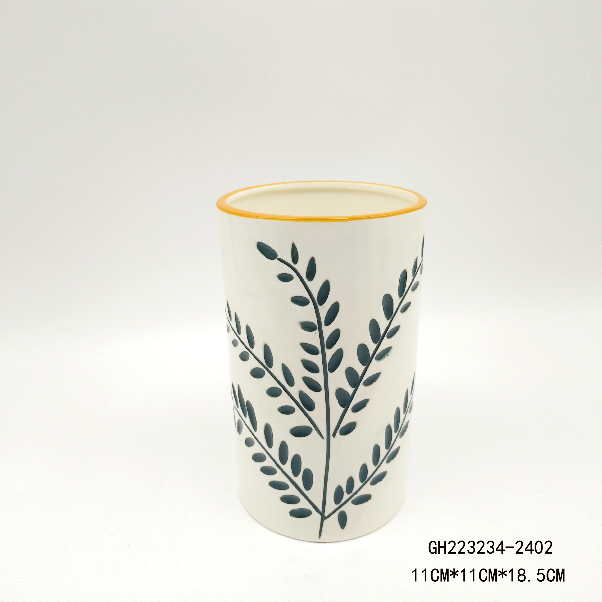Handmade simple ceramic vase