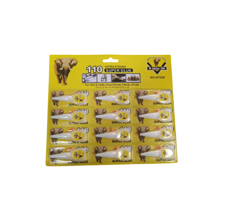 Customized Brand 502 Super Glue Waterpoof Bond Second Ca Clear 3g Glue