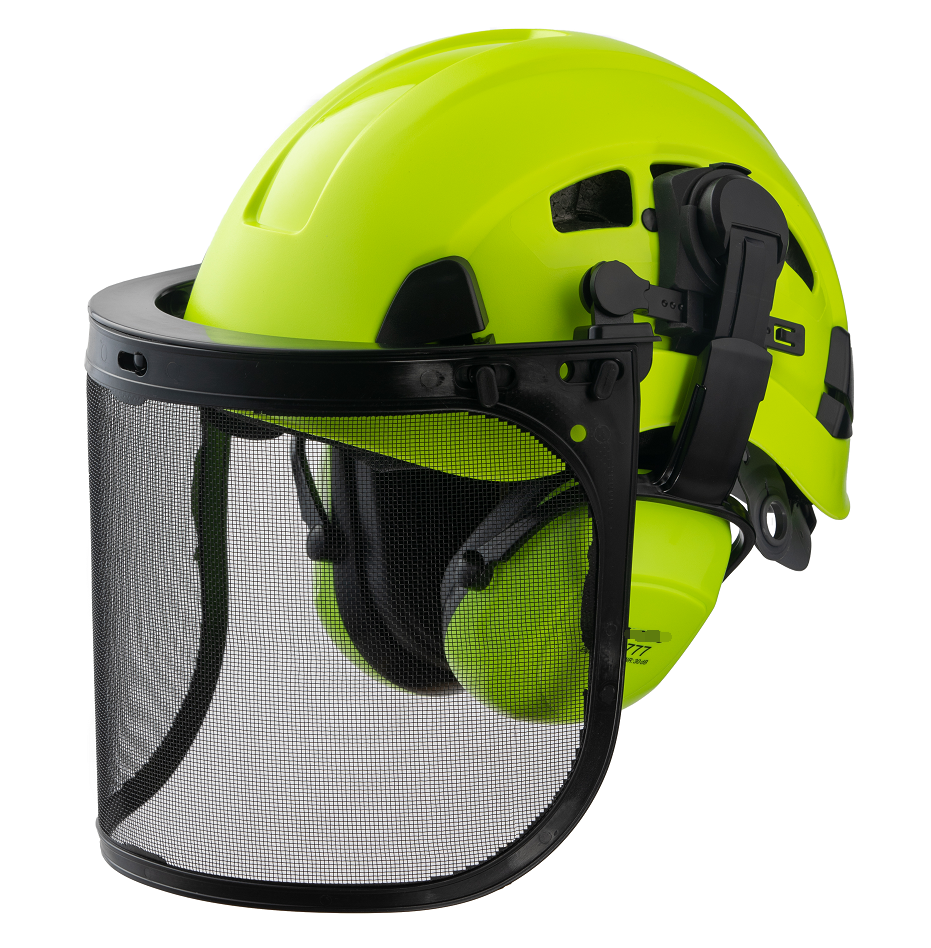 Clear safety face shield