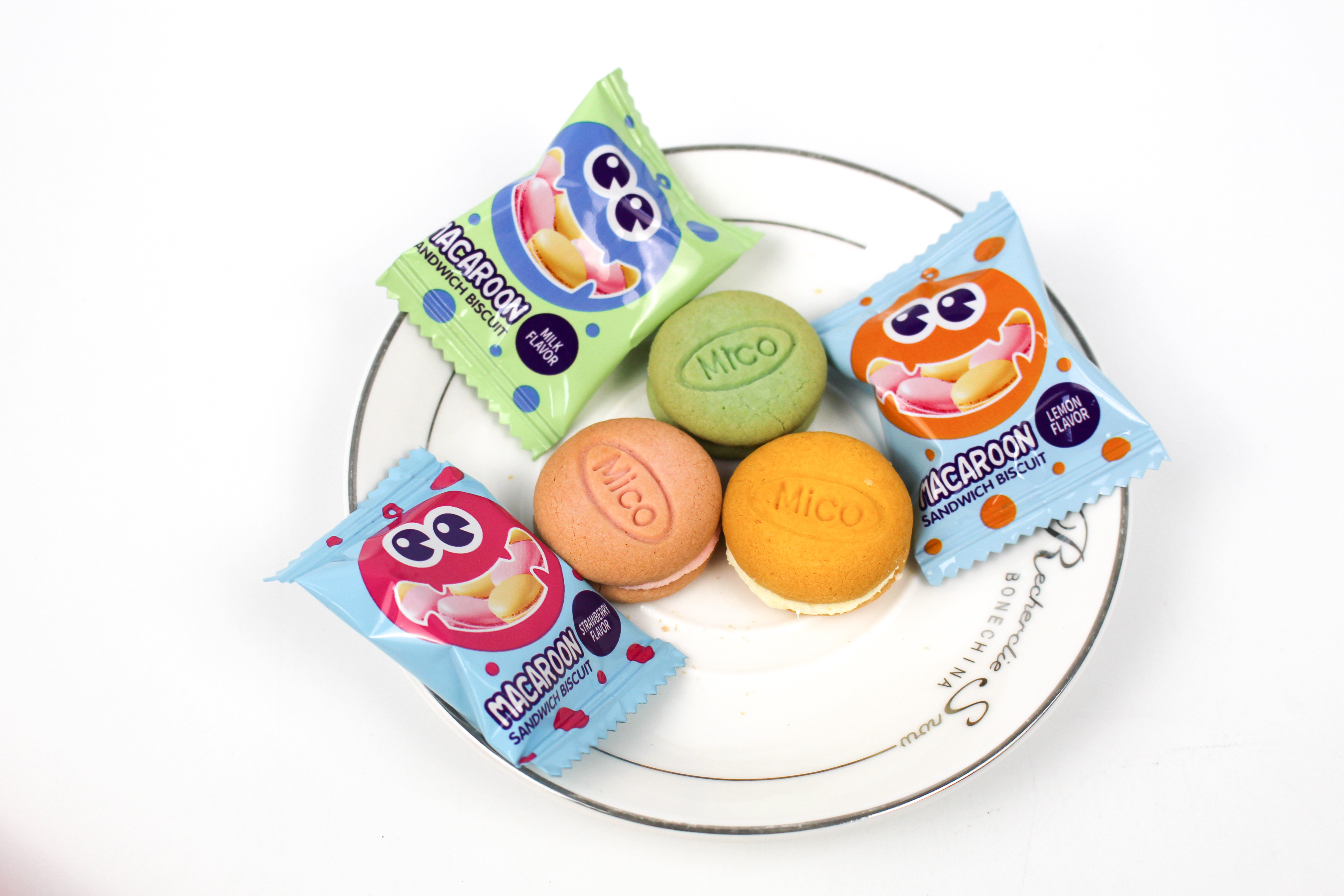 500g macaroon sandwich biscuit(handbag)( SY172）