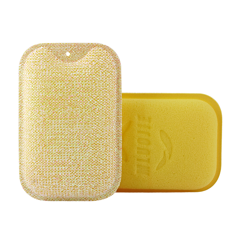 Double side cleaning sponge
