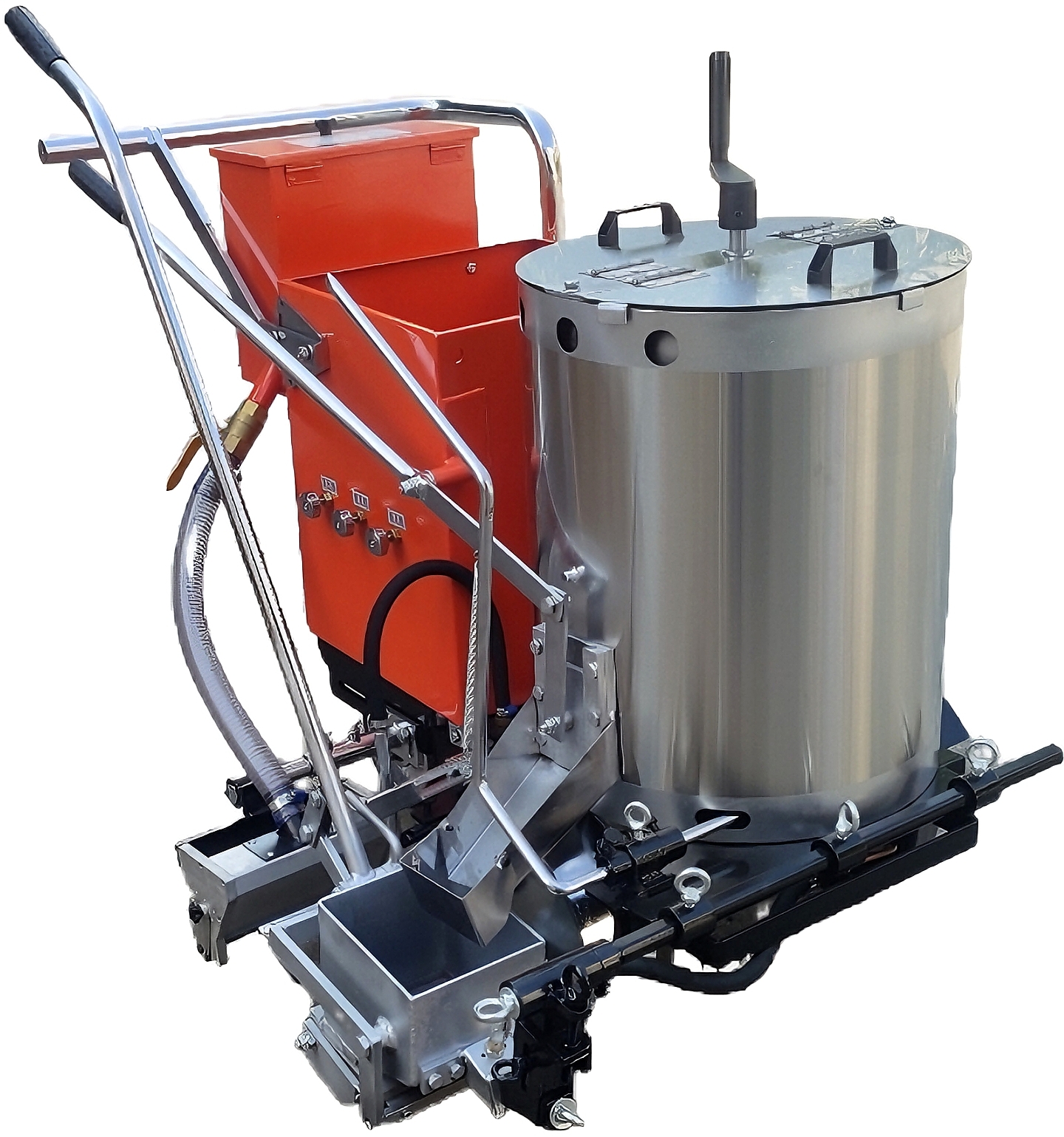 LKW380 Hand-Push Thermoplastic Road Marking Machine
