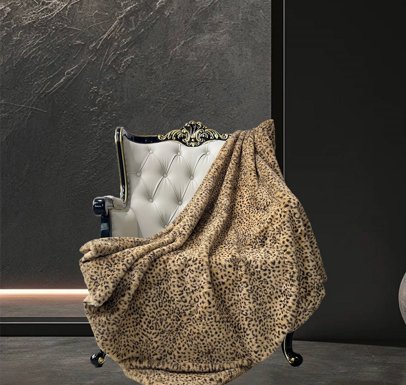 faux fur throw
