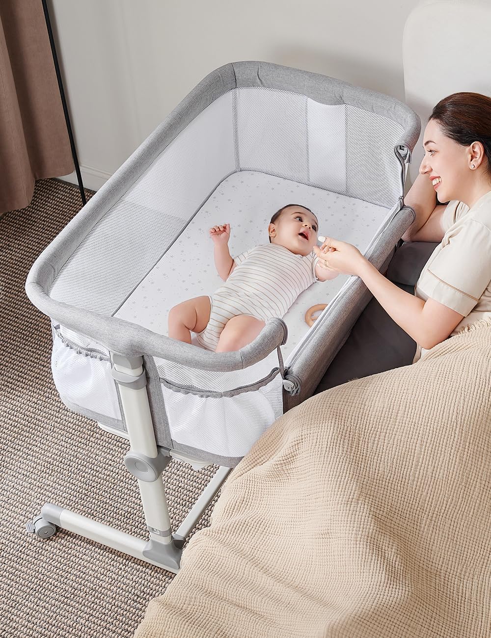 2 in 1 Portable Baby Bassinets