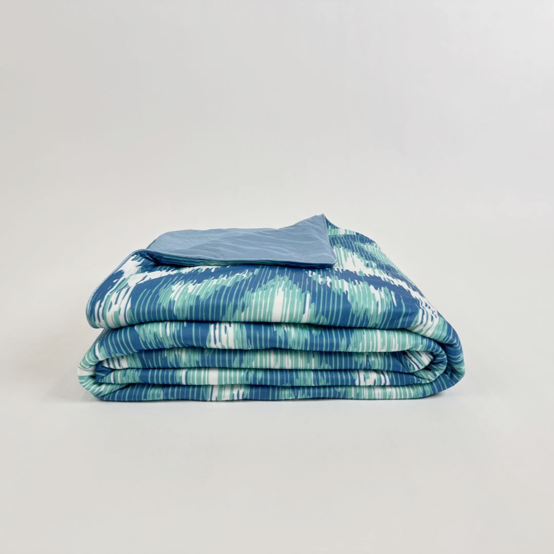 Brand Supplier Cooling Print Comforter Double-Sided Silky Soft Breathable Cooling Blanket Quilt