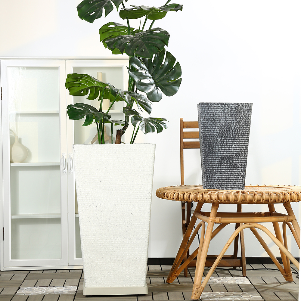 Large Tall Square Planters