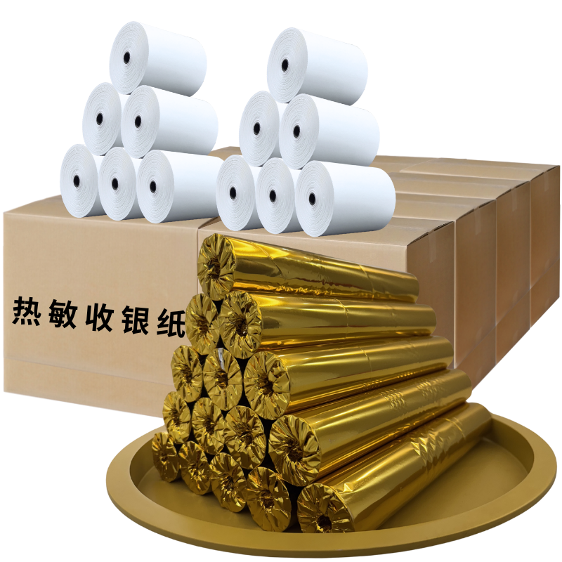 Thermal self-adhesive paper