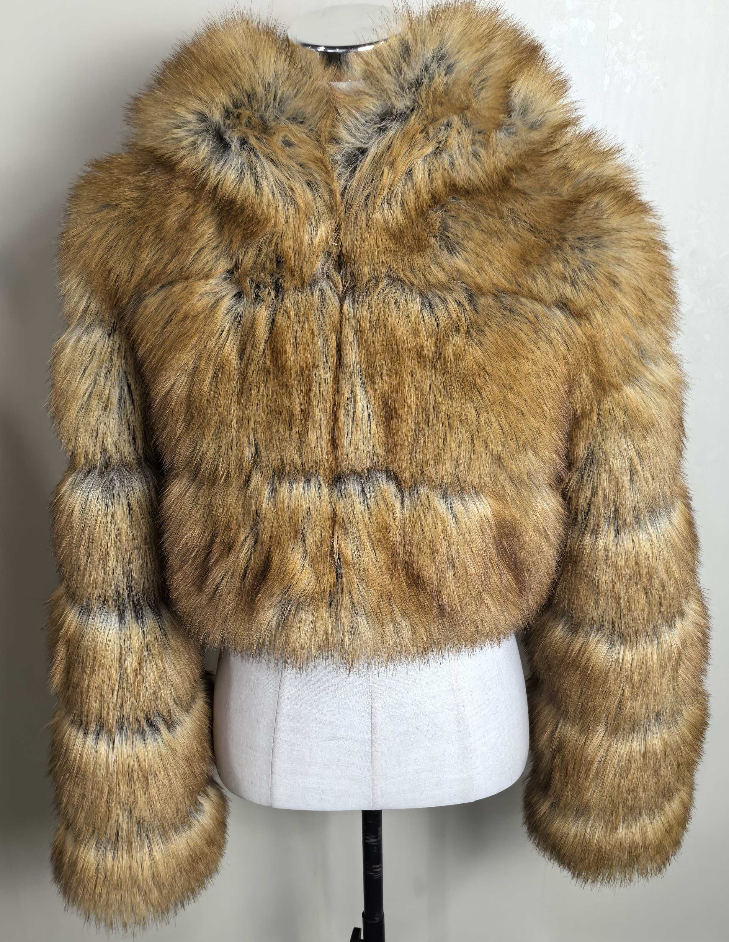 Faux fur jacket