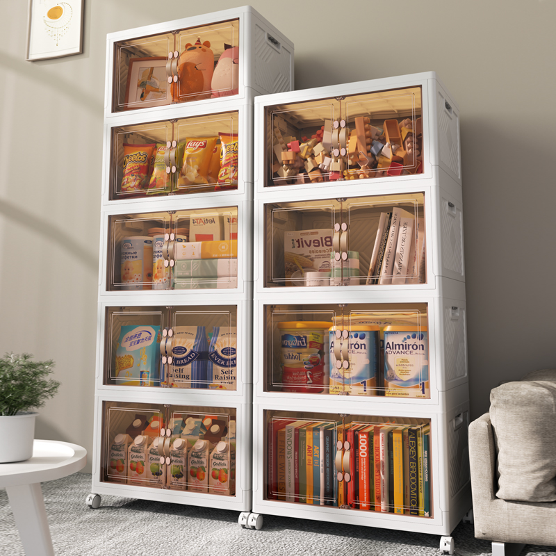Foldable storage cabinet