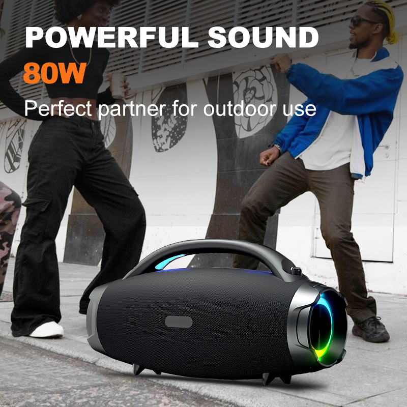 Portable Professional Audio Bluetooth Wireless IP67 Waterproof Outdoor Boombass 60W Party Speaker