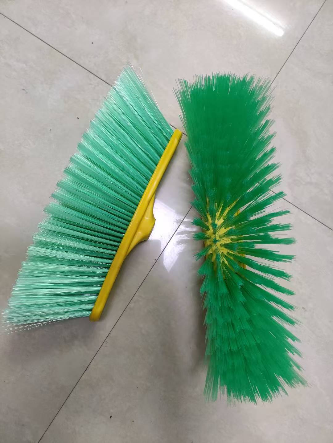 Plastic broom, plastic broom, broom, cleaning supplies, furniture supplies