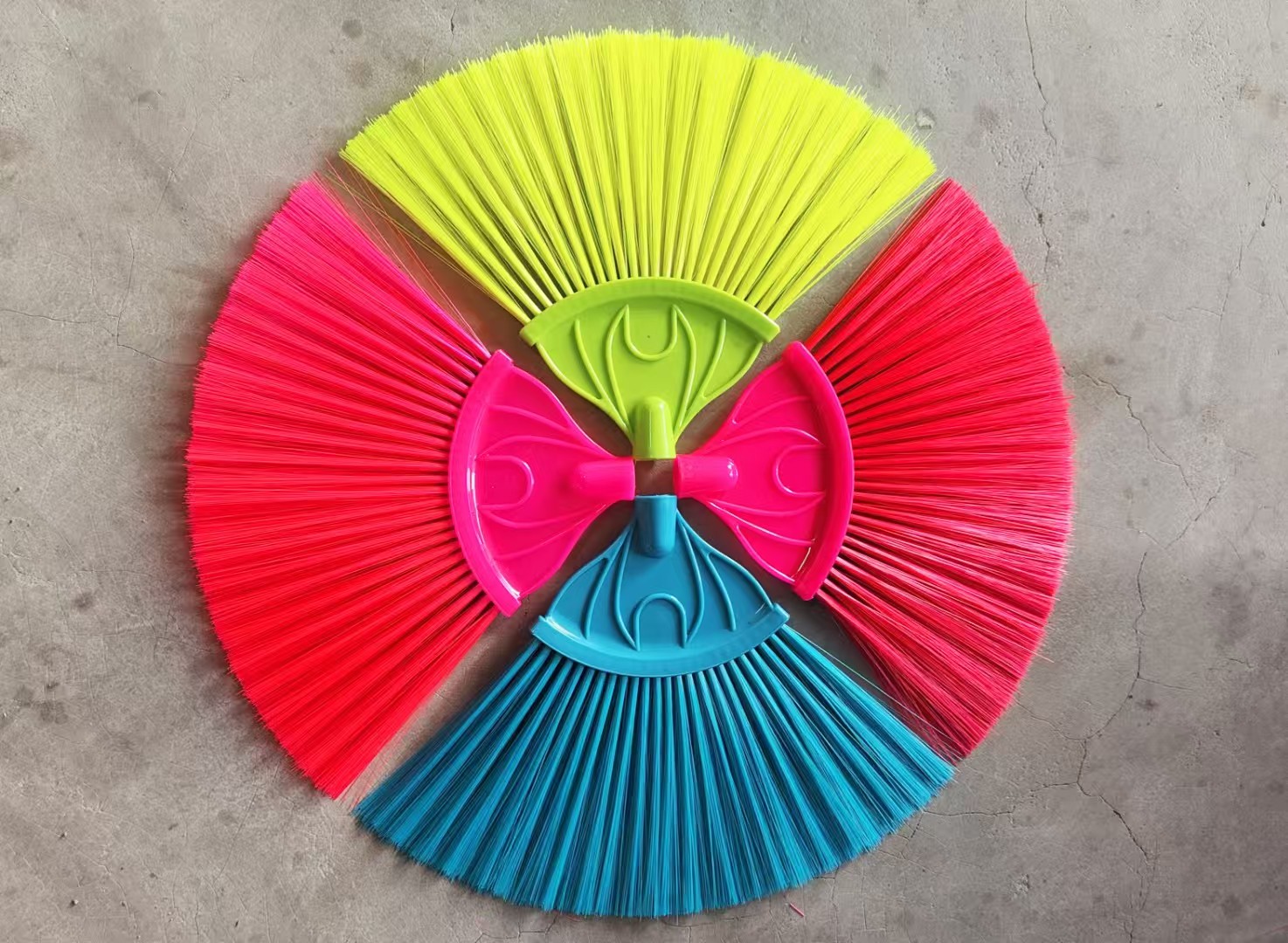 Plastic broom, plastic broom, broom, cleaning supplies, furniture supplies