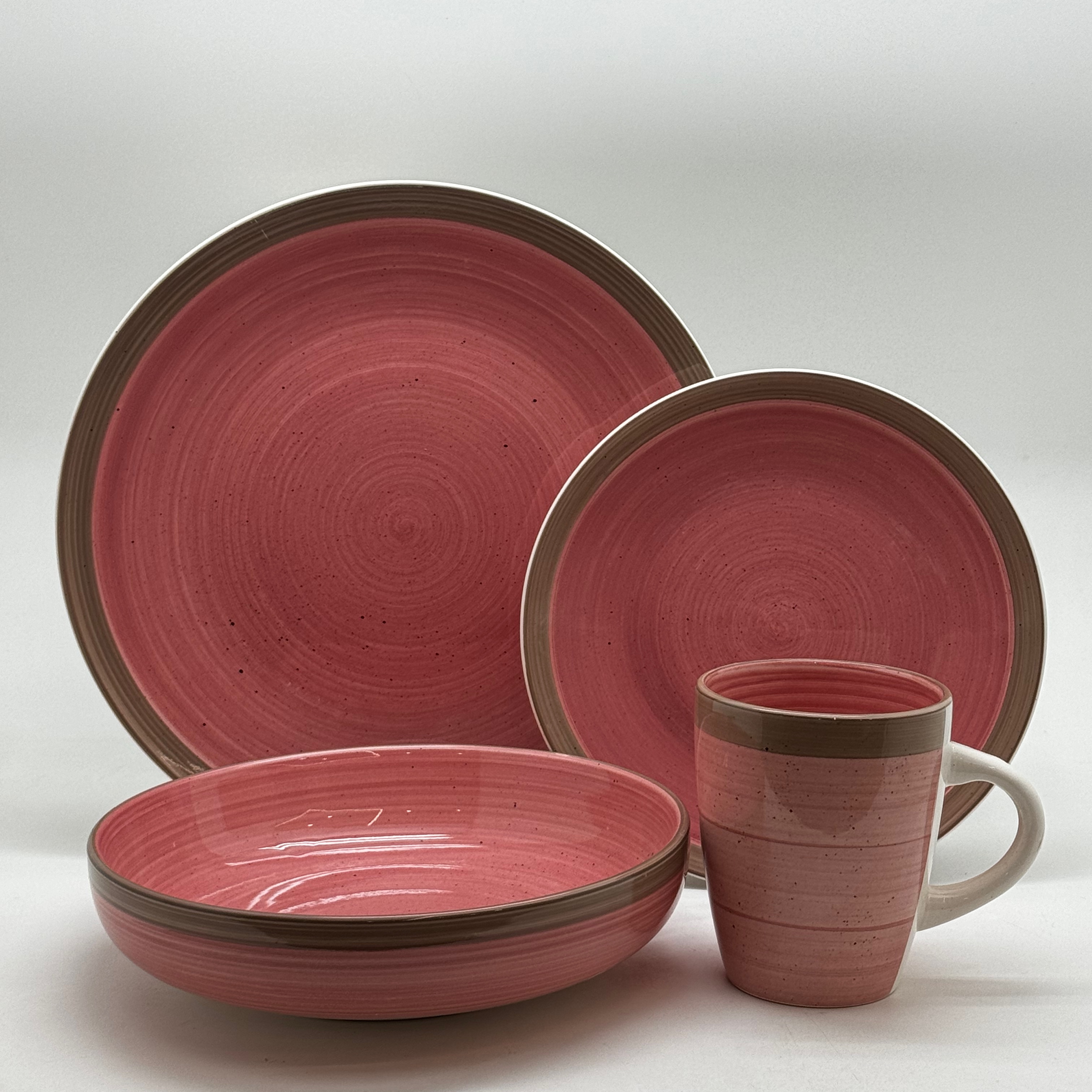 16pc Handpainted Dinner Set