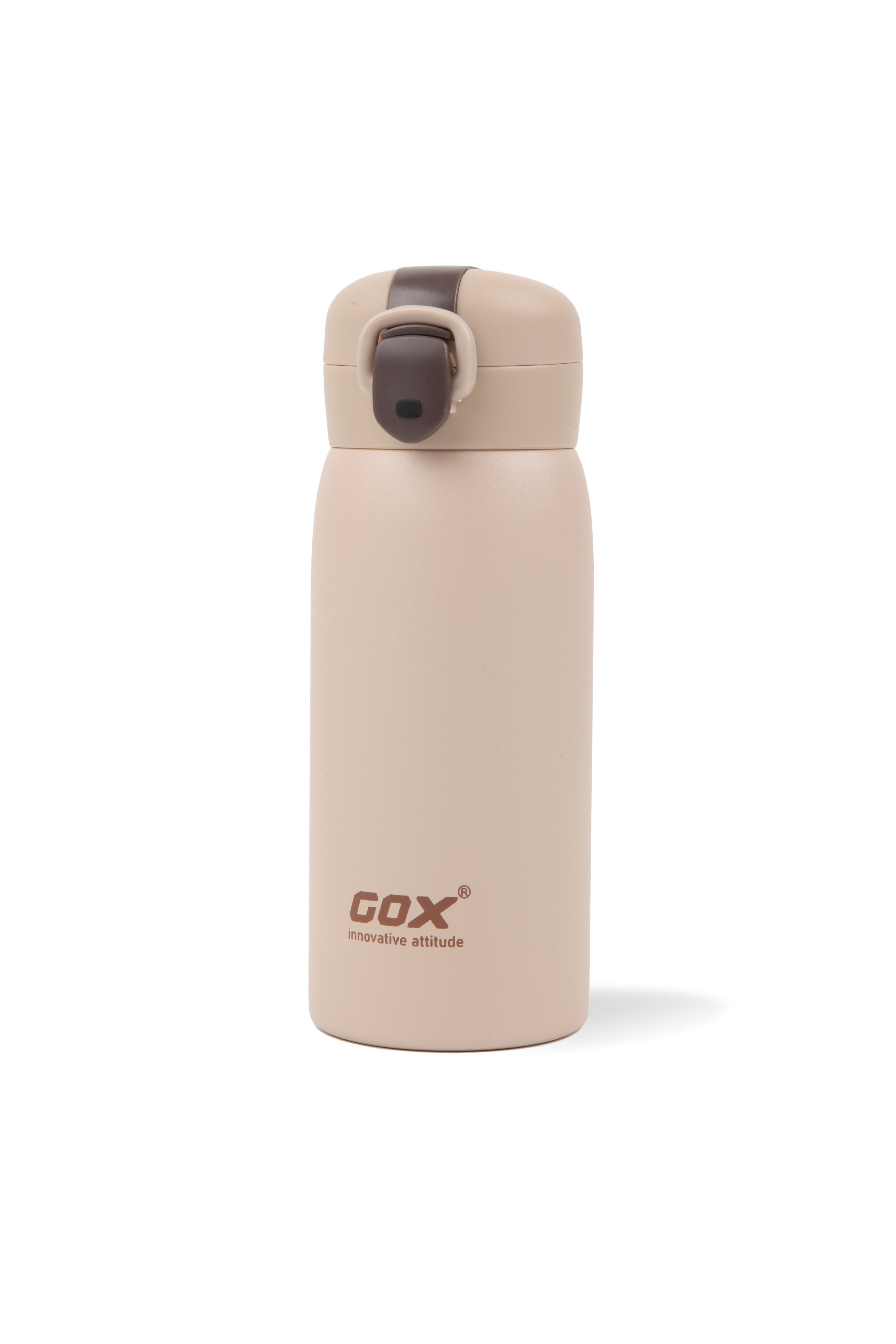 GOX Vacuum Insulated Thermal Stainless steel Flask with one-click flip-top