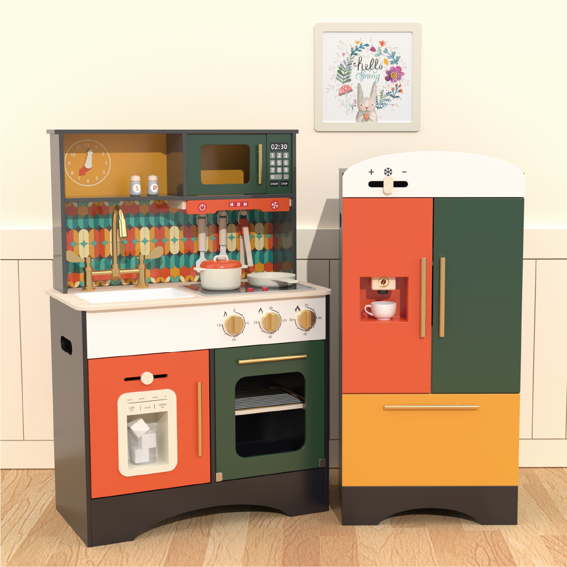 Children's Kitchen, Playhouse Toys