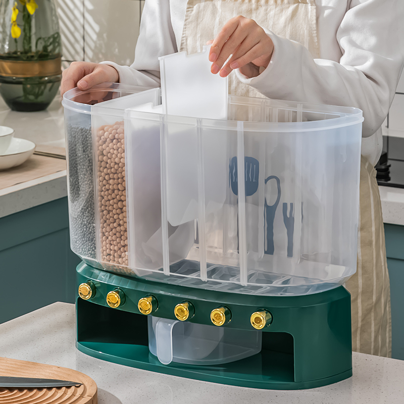 Six-compartment multigrain tank