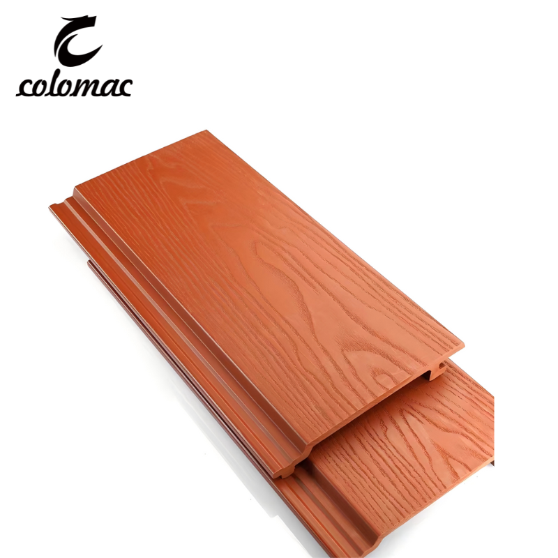 Co-extruded 3D Wood Grain WPC Outdoor Wall Panel 156*21mm