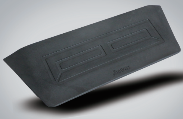 Barrier free door ramp mats