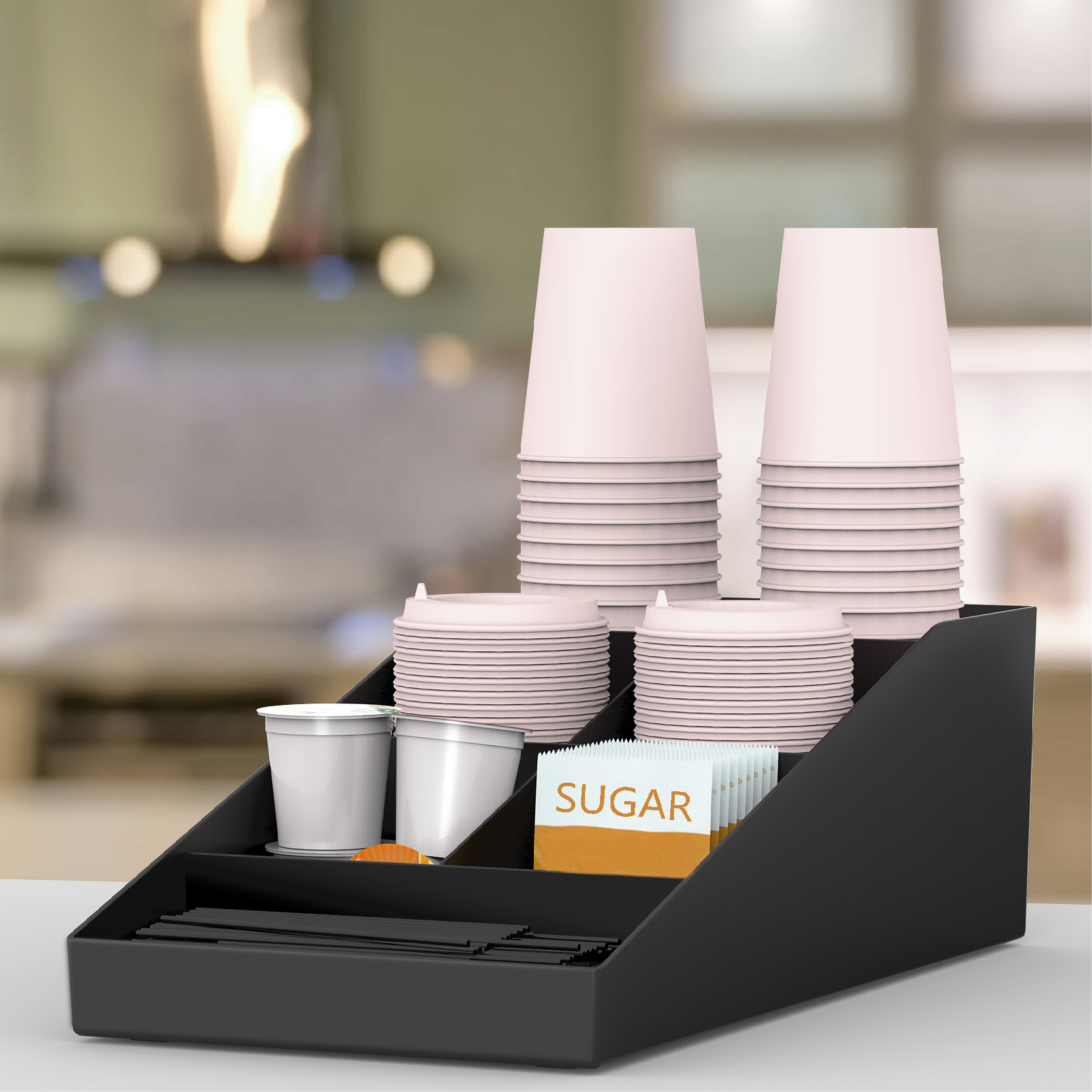 Dujia 7 Compartment Condiment Organizer