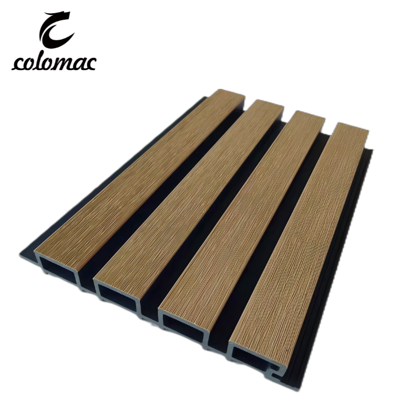 Co-extruded 3D WPC Outdoor Half Cladding Wall Panel 220*26mm