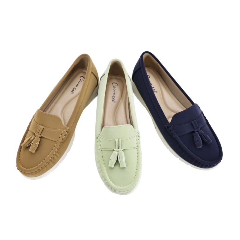 Customizable Comfortable Women Casual Shoes Soft Walking Flat Shoes for Women with Non-Slip Sole