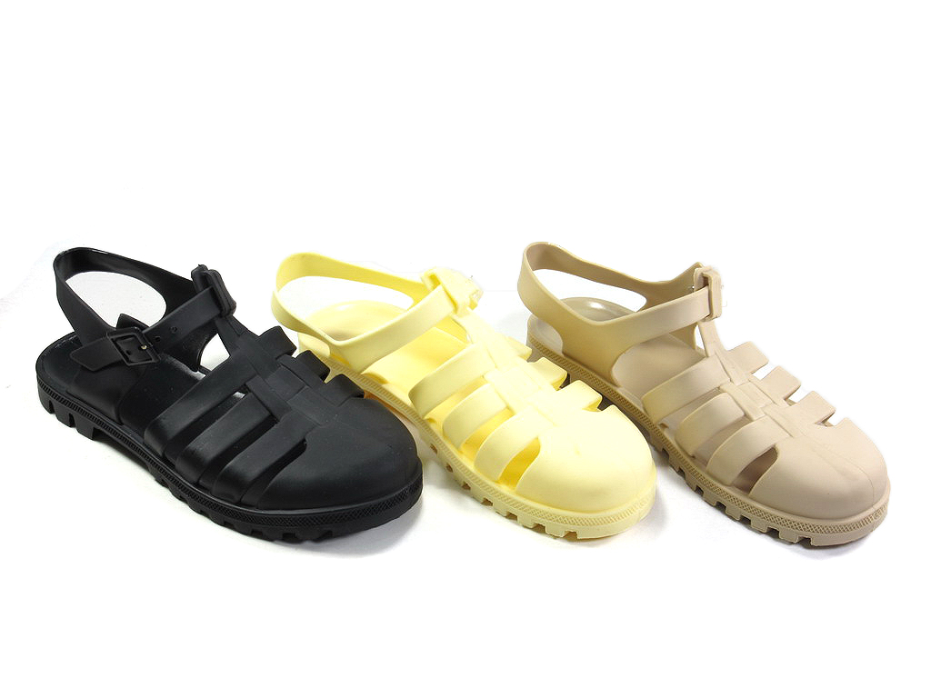 Ladies' Jelly Flat Sandal
