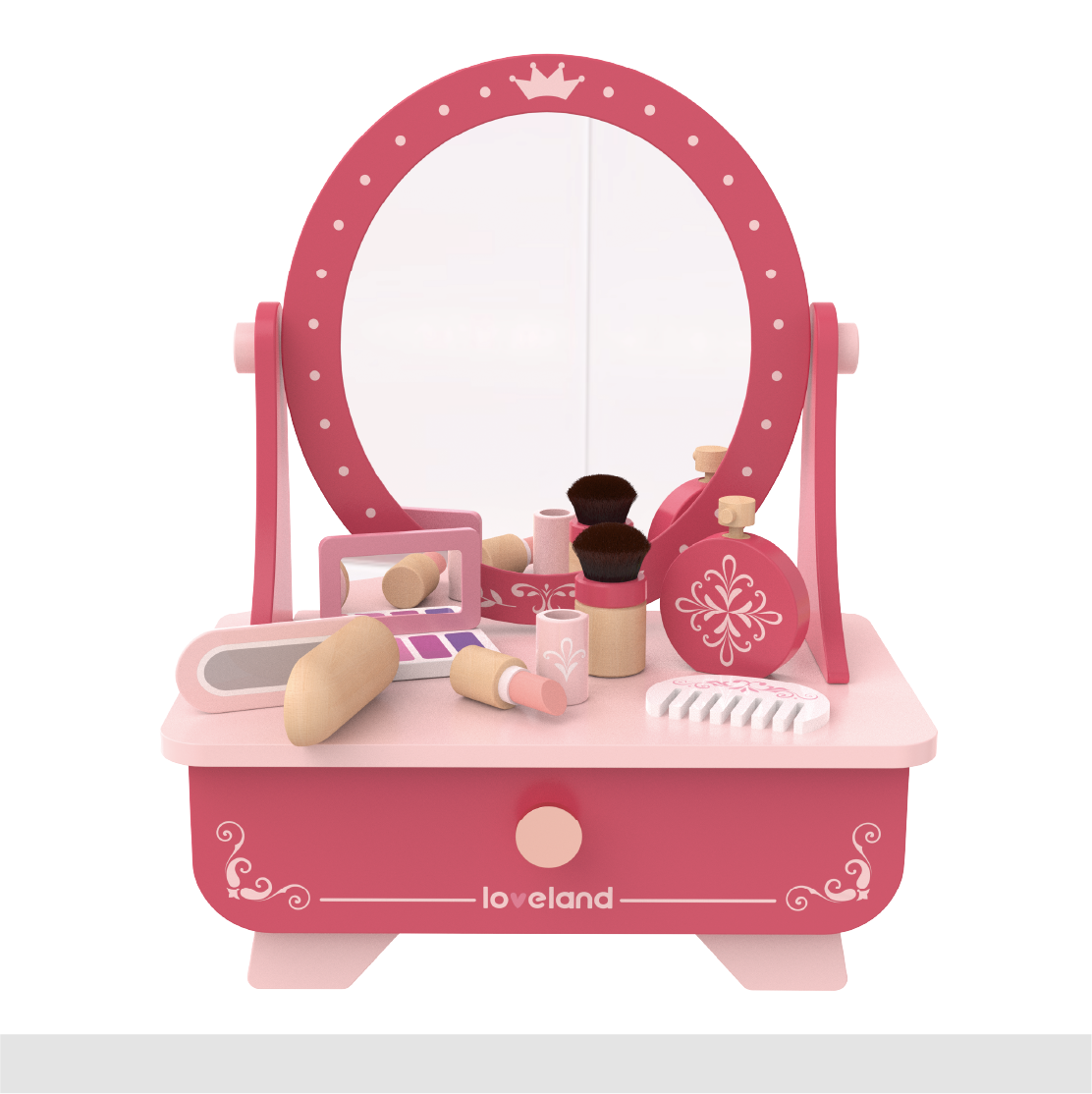 French dressing table
