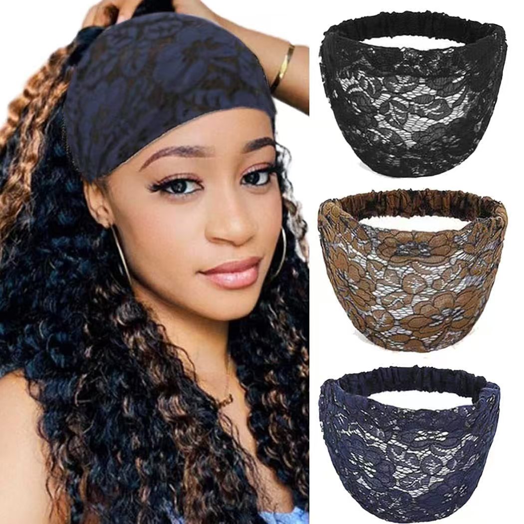 Cross border lace headband from Europe and America