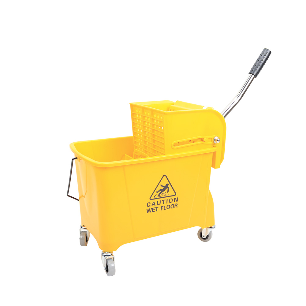 Mop bucket with wringer