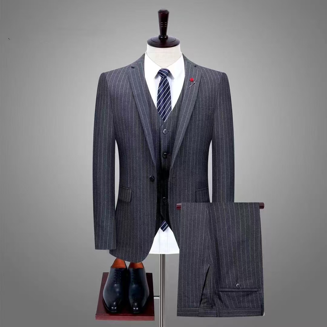 European-American Style Men's Suit