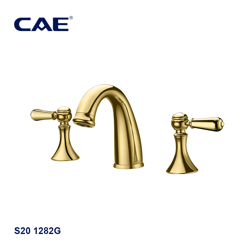 CAE Double-handle 8" widespread lavatory faucet S20 1282G
