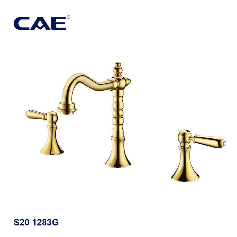 CAE Double-handle 8" widespread lavatory faucet S20 1283G