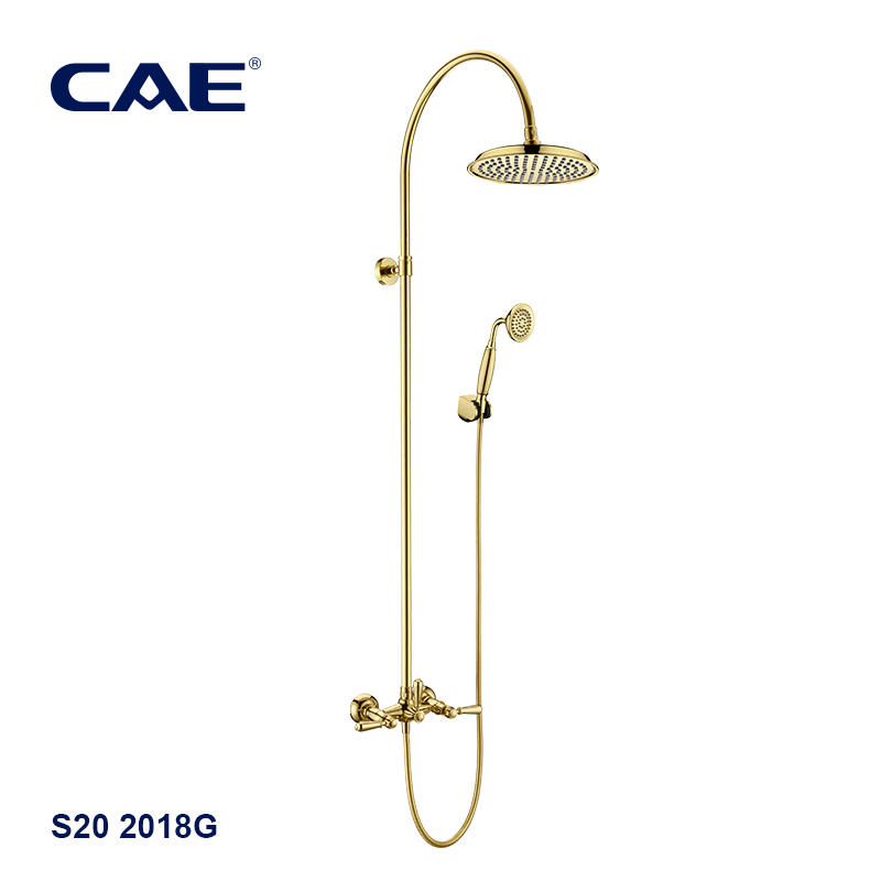 CAE Double-handle rain shower mixer 10 2018G