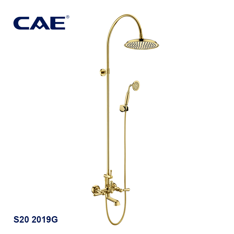 CAE Double-handle rain shower mixer 10 2019G