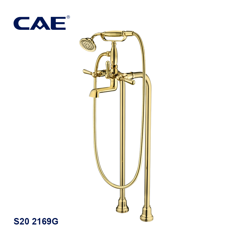 CAE Double-handle free-standing shower / bath mixer S20 2169G