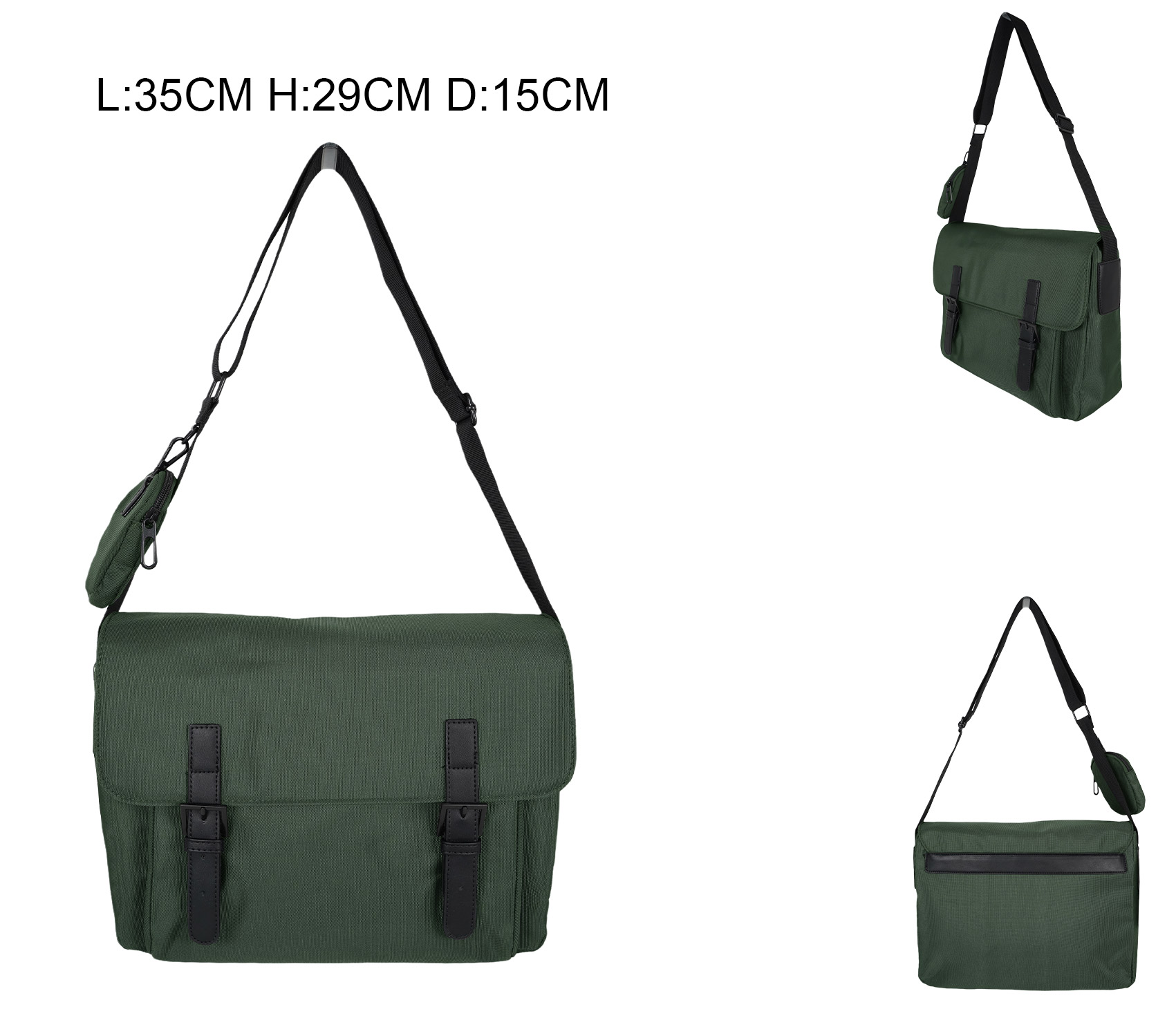 New men's crossbody workwear shoulder bag